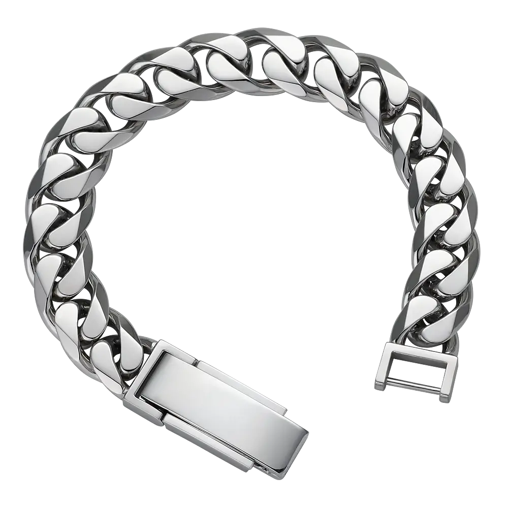 Designer Platinum Bracelet for Men JL PTB 1117-sonthuy.vn