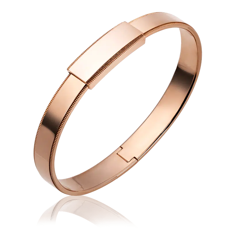 Contemporary 18KT Rose Gold Panther Bracelet