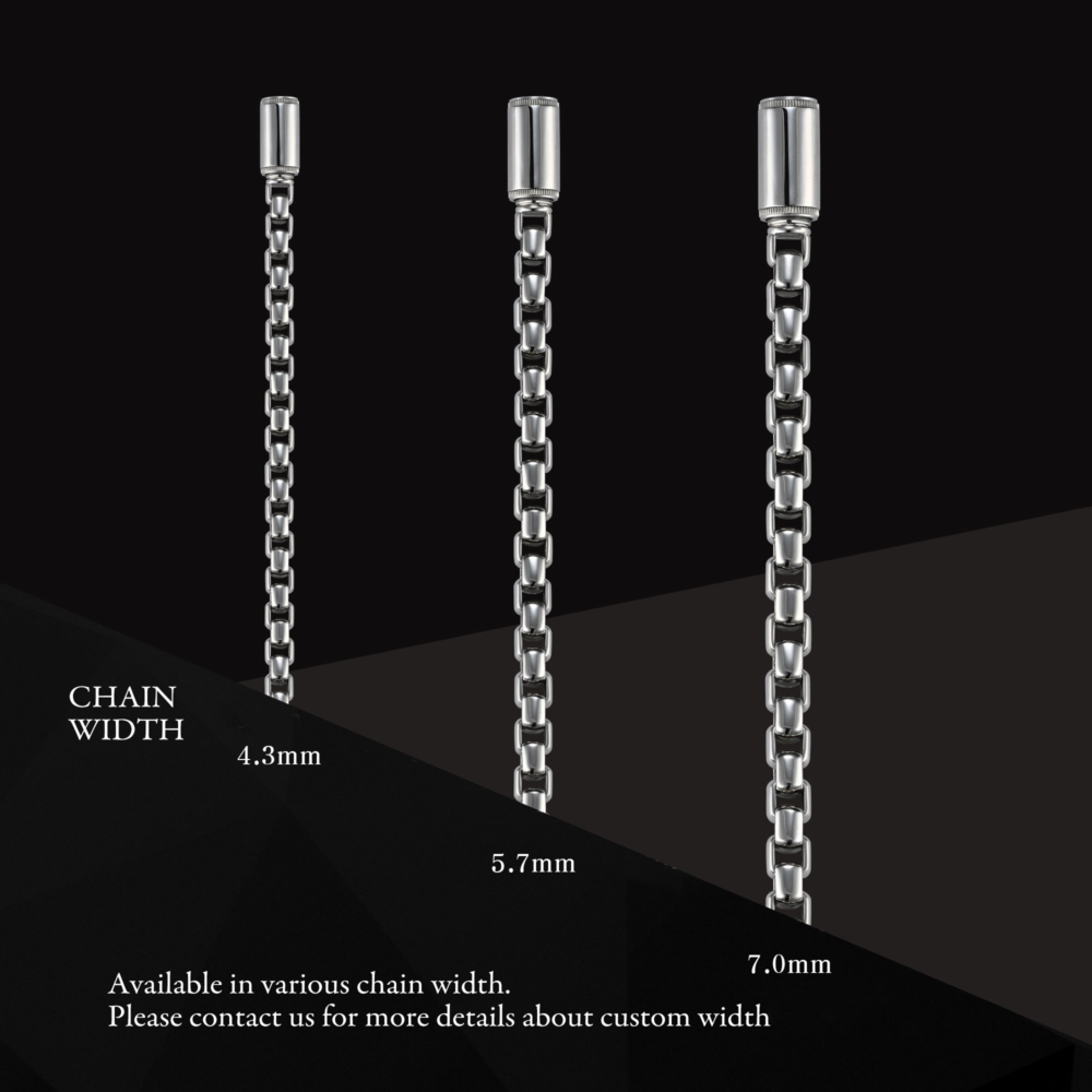 platinum chain bracelet